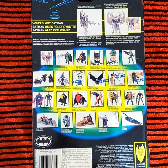 1995 Wingblast Batman Figurine. - Picture 2 of 2